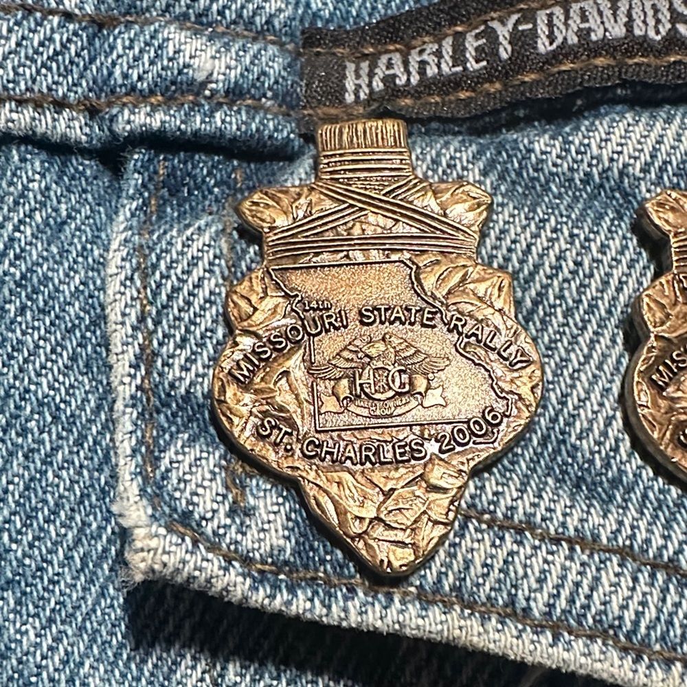HOG Missouri State Rally Pin, St Charles, 2006
